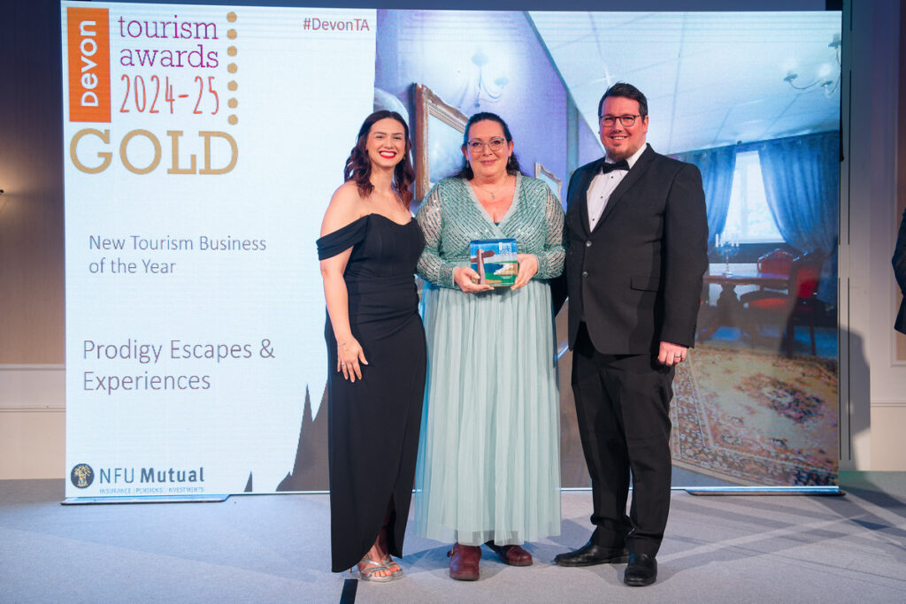 Prodigy Escapes Exeter Escape Room -  Devon Tourism Awards 2024-25 New Tourism Business Gold Winner